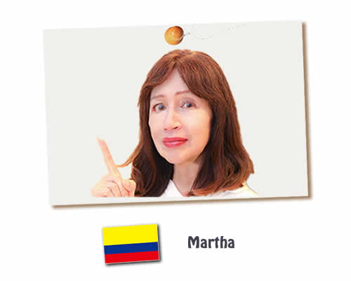 毎日話すスペイン語サロン大Prof.Martha