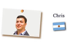毎日話すスペイン語サロン中Prof.Chris